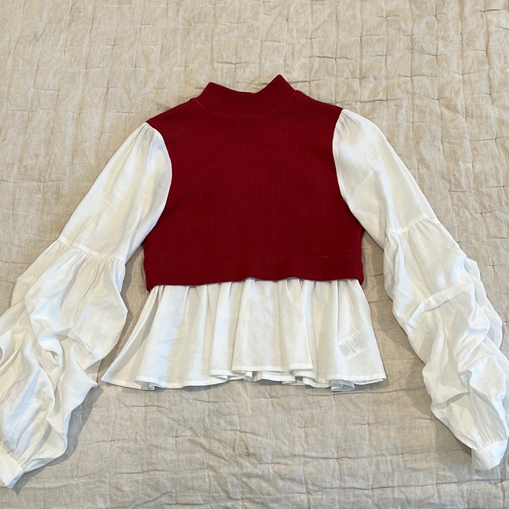 Anthropologie Sweater Top Size S